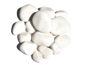 Dalani Pebbles - Pure White Tumbled